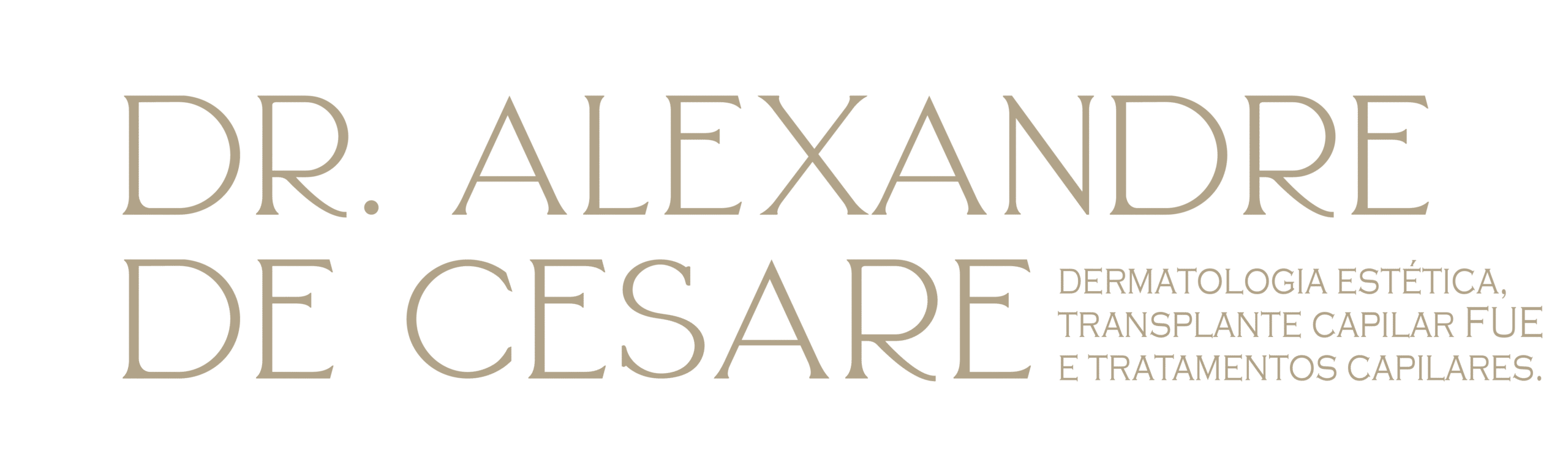 Dr. Alexandre de Cesare